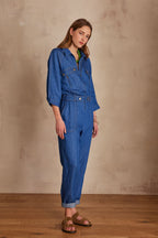 Nine Jumpsuit Trousers - Dark Indigo