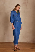 Nine Jumpsuit Trousers - Dark Indigo