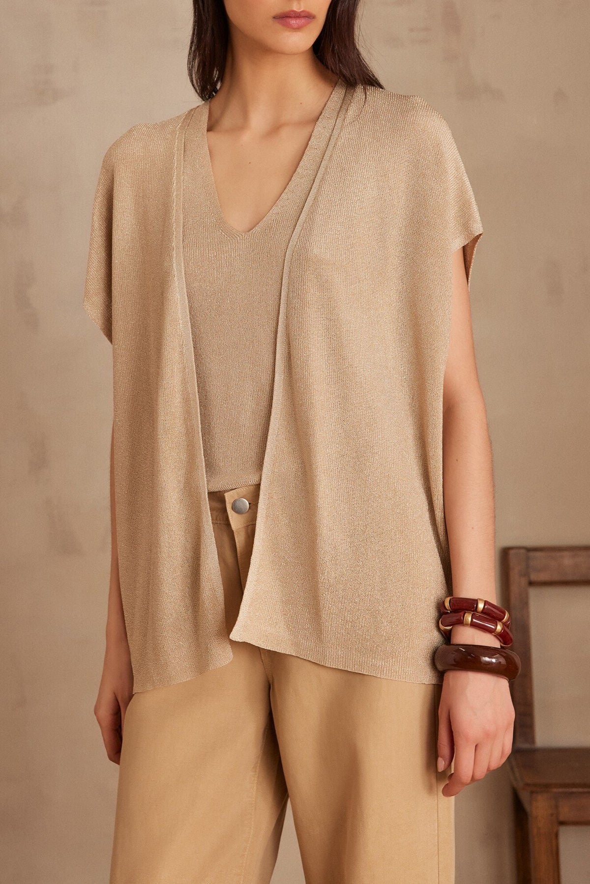 Samantha Cardigan - Beige