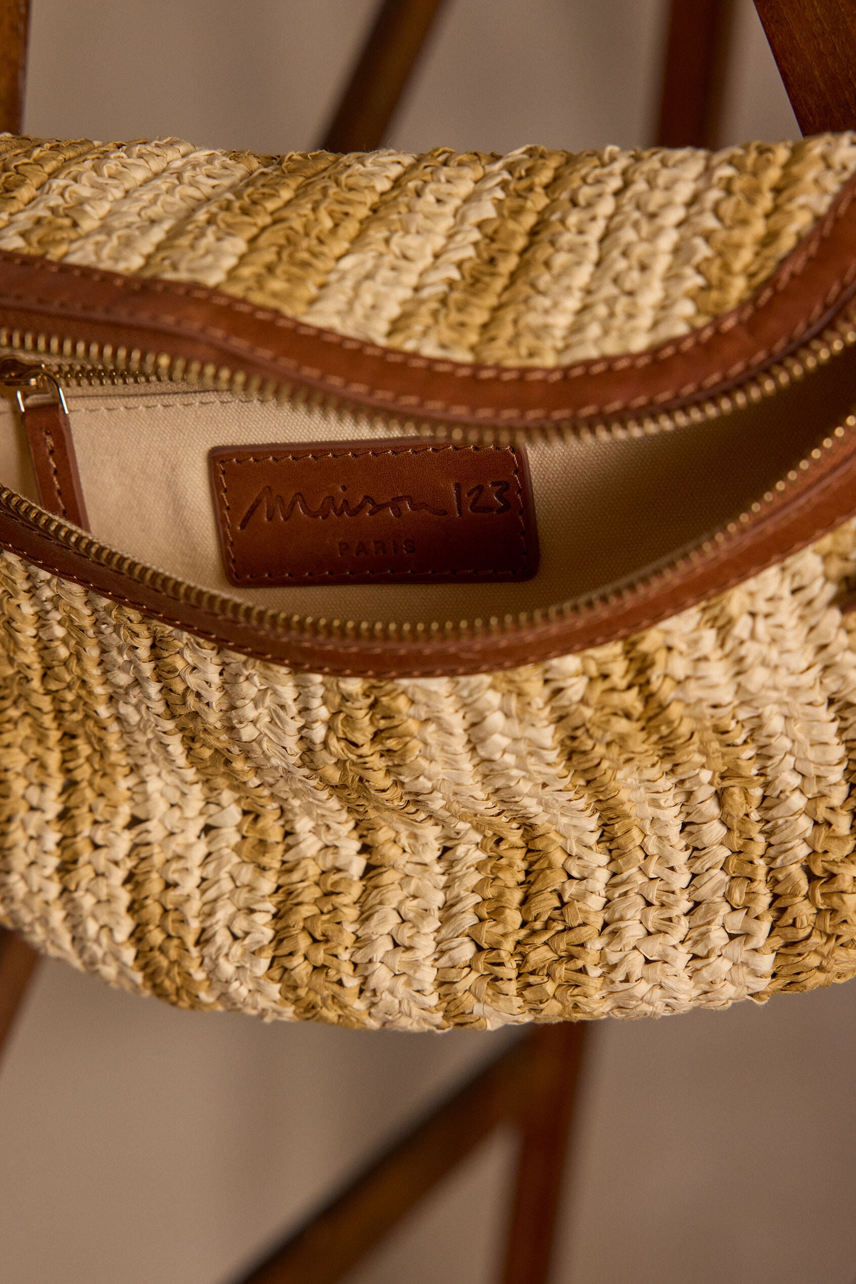 Petit Sac Roméo Banane - Écru