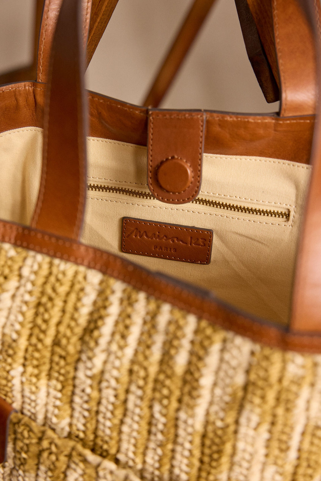 Roméo Tote Bag - Ecru