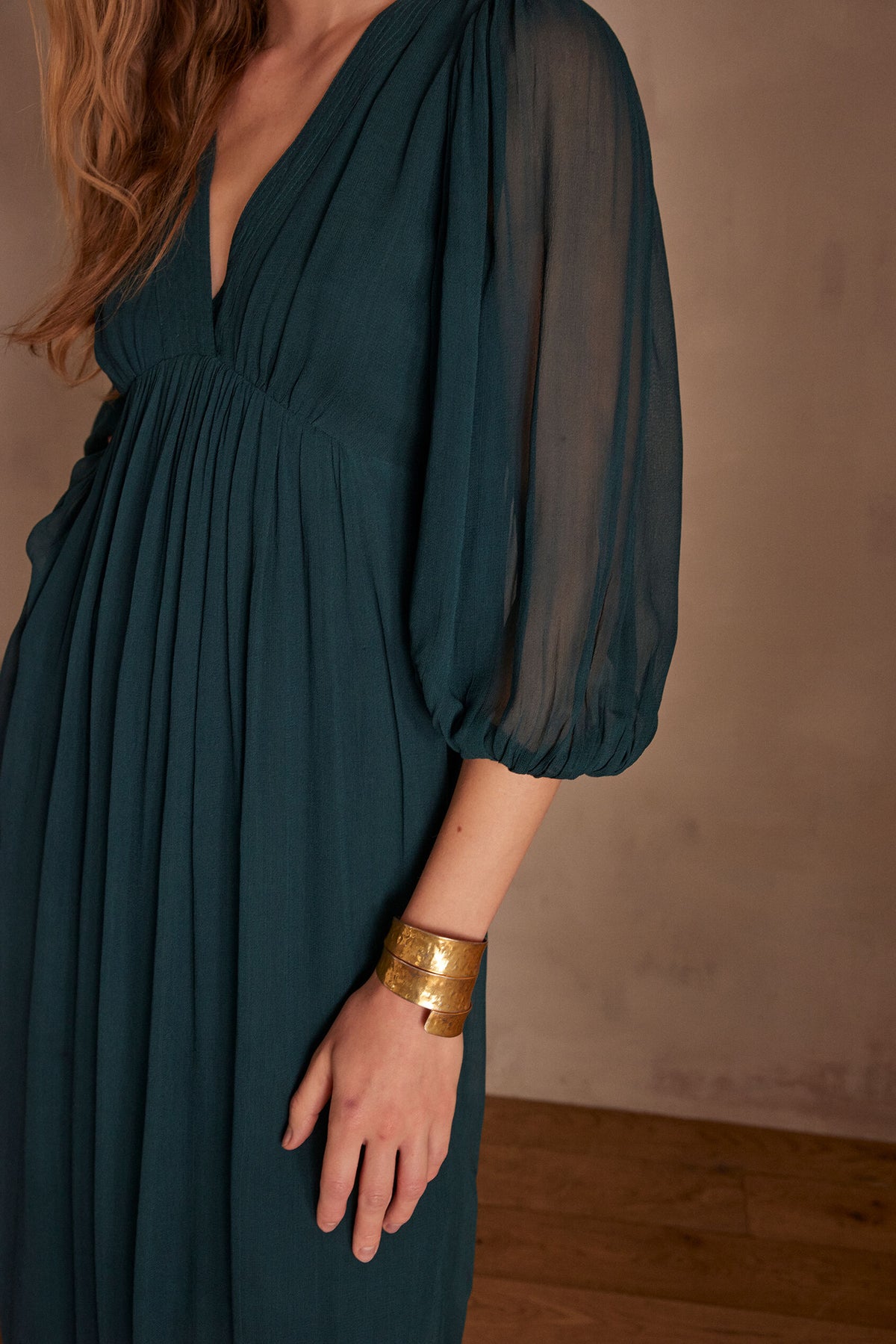 Flou Livia - Vert Sapin