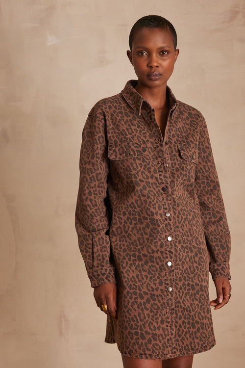 Robe Mercy - Marron Fonce