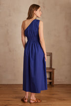 Leila Loose-Fit Dress - Royal Blue