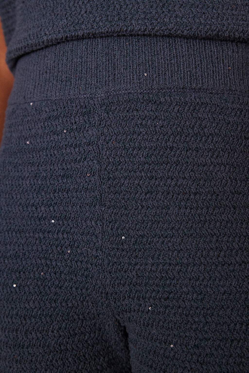 Brandon Knit Trousers - Charcoal
