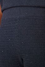 Brandon Knit Trousers - Charcoal