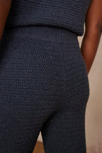 Brandon Knit Trousers - Charcoal