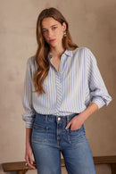 Poppy Blouse - Sky Blue