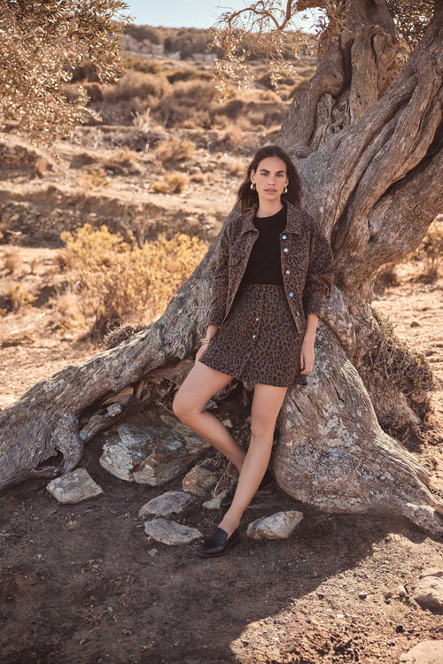 Jupe Jane - Marron Fonce