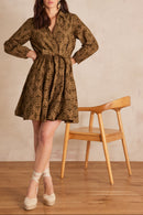 Vestido Lise - Caqui