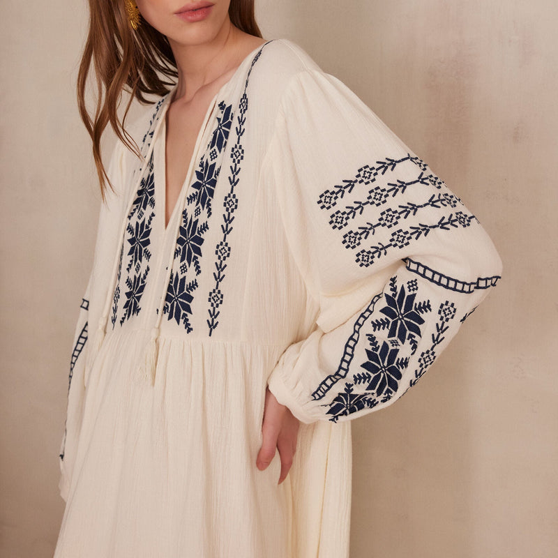 Vestido Lola - Crema