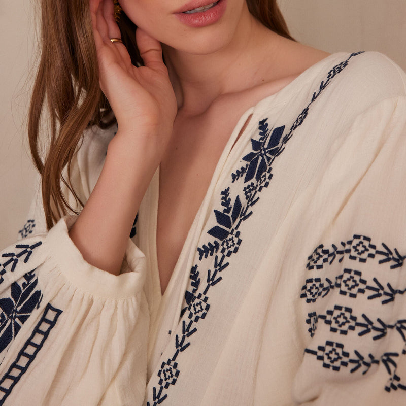 Vestido Lola - Crema