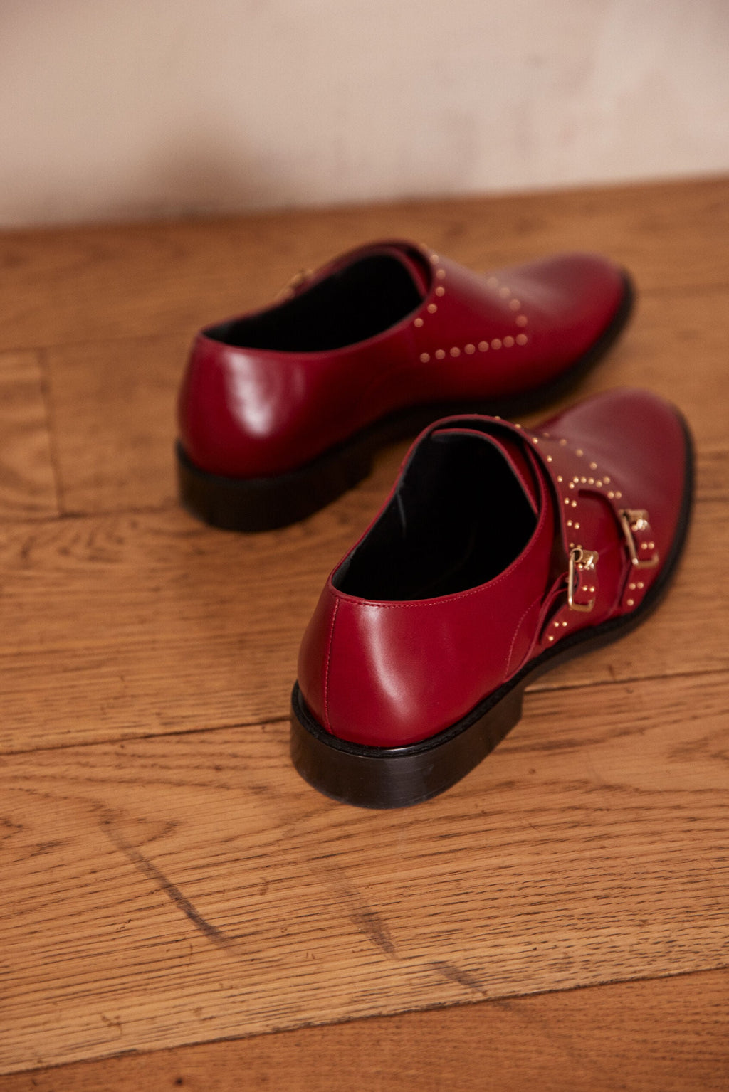 Marcel Derby Shoes - Burgundy