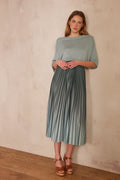 Darcy Fluid Pleated - Leaf