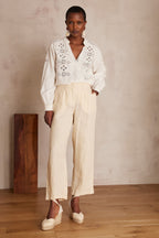 Bastien Linen Trousers - Natural