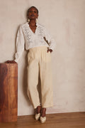 Bastien Linen Trousers - Natural
