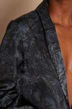 Denyse Printed Jacket - Light Washed
