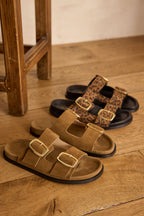 Mateo Bis Mules - Chocolate