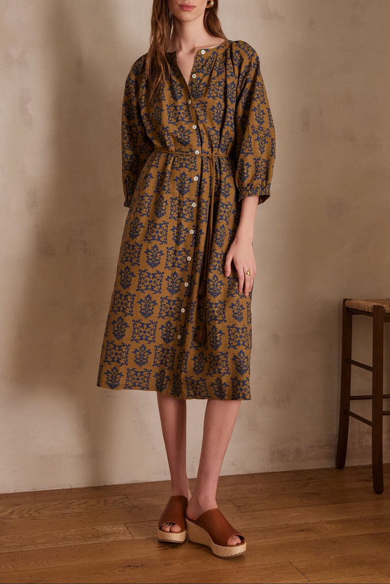 Luna Dress - Olive