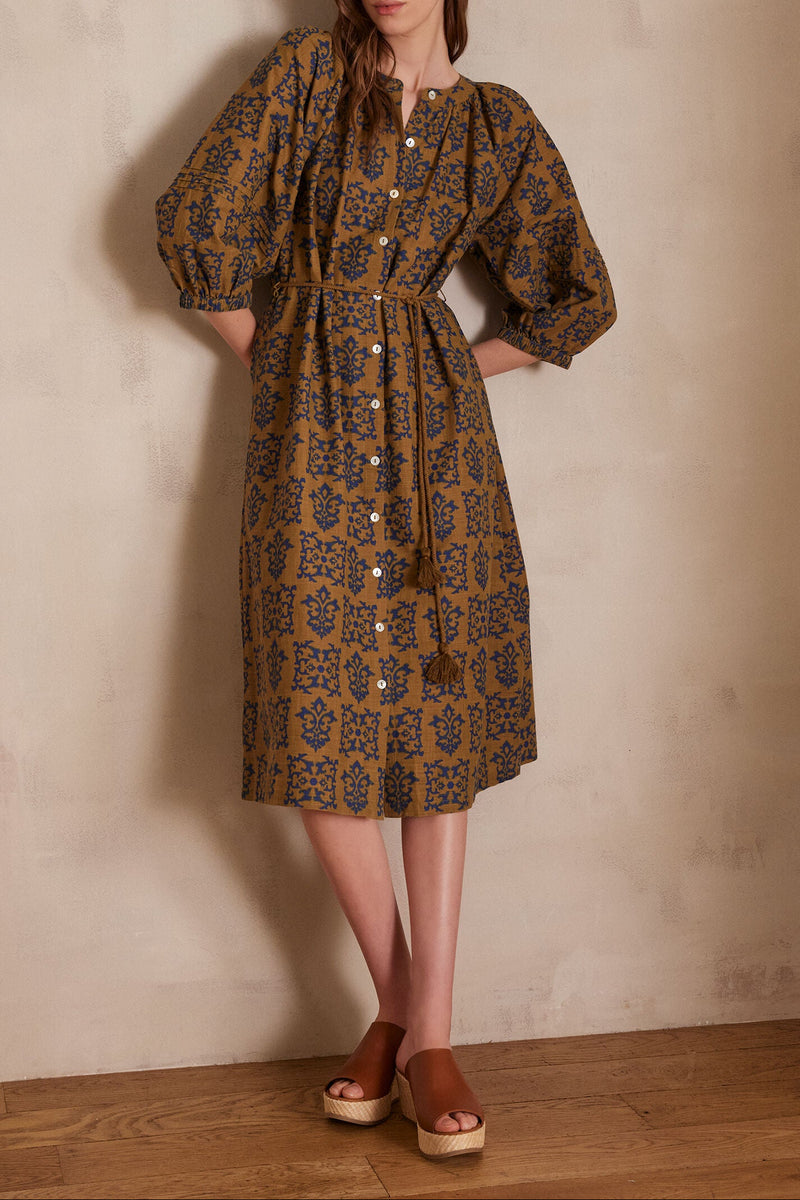 Luna Dress - Olive