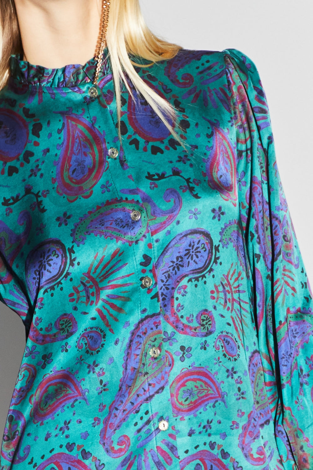 La camisa Darline Magic Paisley verde