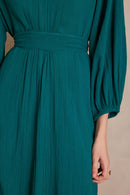 Vestido Mirana - Petróleo
