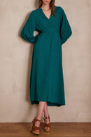 Vestido Mirana - Petróleo