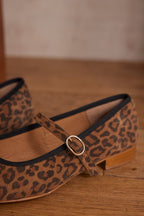 Matcha Mary Jane Ballet Flats - Chocolate