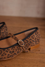 Matcha Mary Jane Ballet Flats - Chocolate