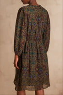 Robe Marlene - Marron Fonce