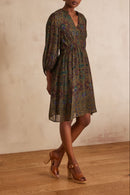 Robe Marlene - Marron Fonce