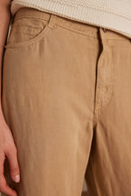 Sandy Bis Wide-Leg Trousers - Beige