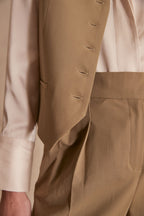 Carlotta Plain Cardigan - Leaf