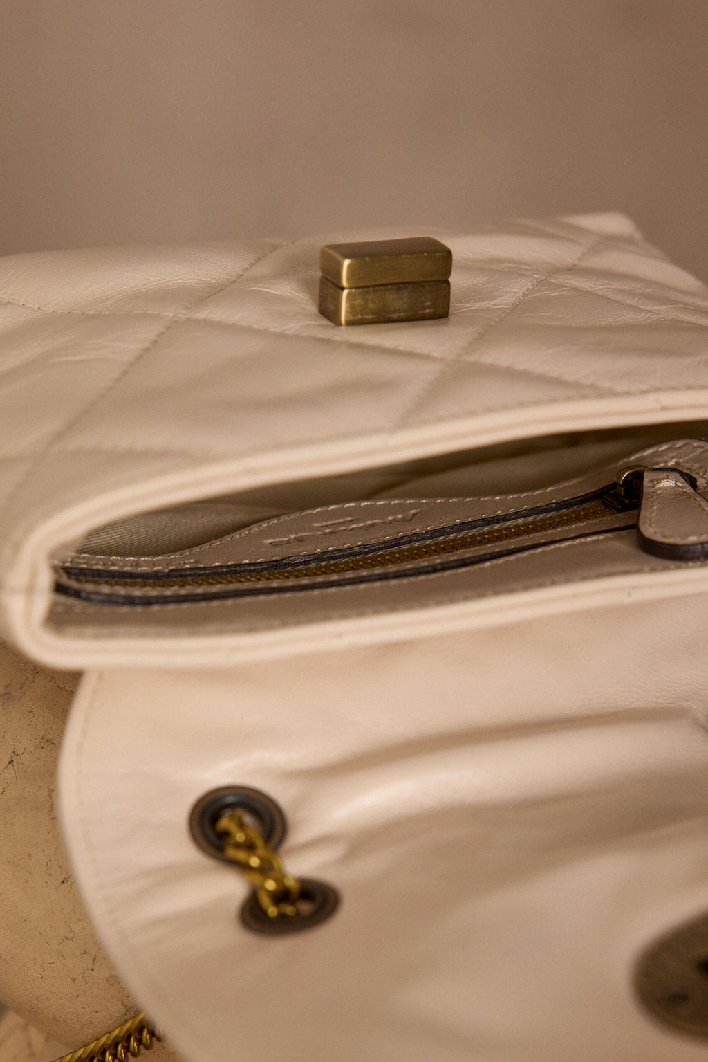 Petit Sac Gaby Mini - Cream
