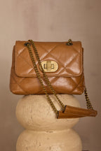 Petit Sac Gaby Mini - Camel Clair