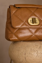 Petit Sac Gaby Mini - Camel Clair