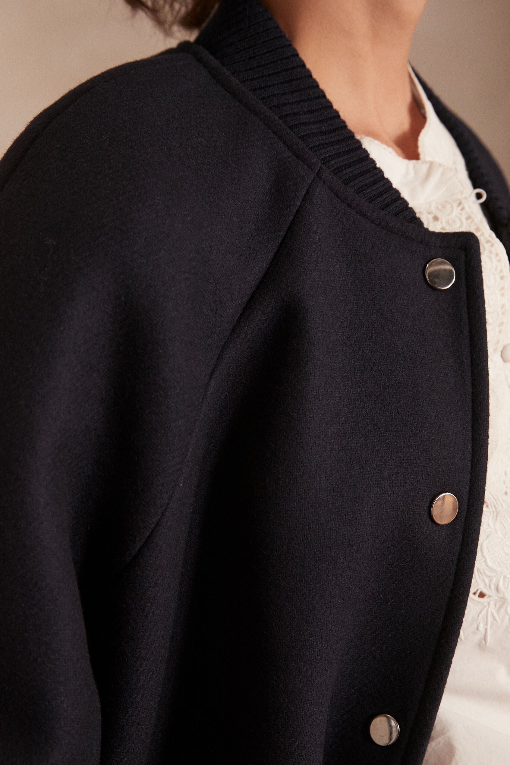 Kim Bomber Jacket - Navy