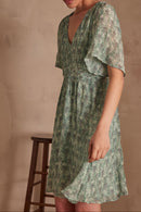 Robe Noura - Menthe