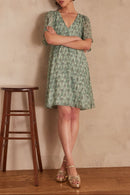 Robe Noura - Menthe