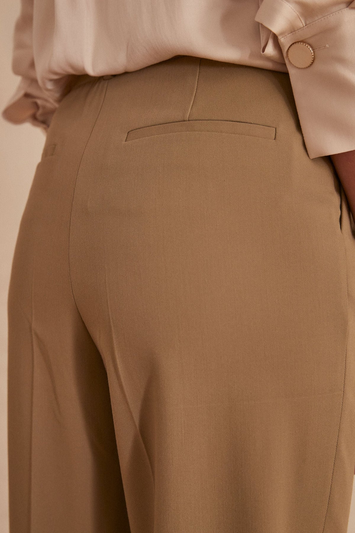 Plain Benito Trousers - Leaf