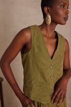 Cassandre Cardigan - Sage