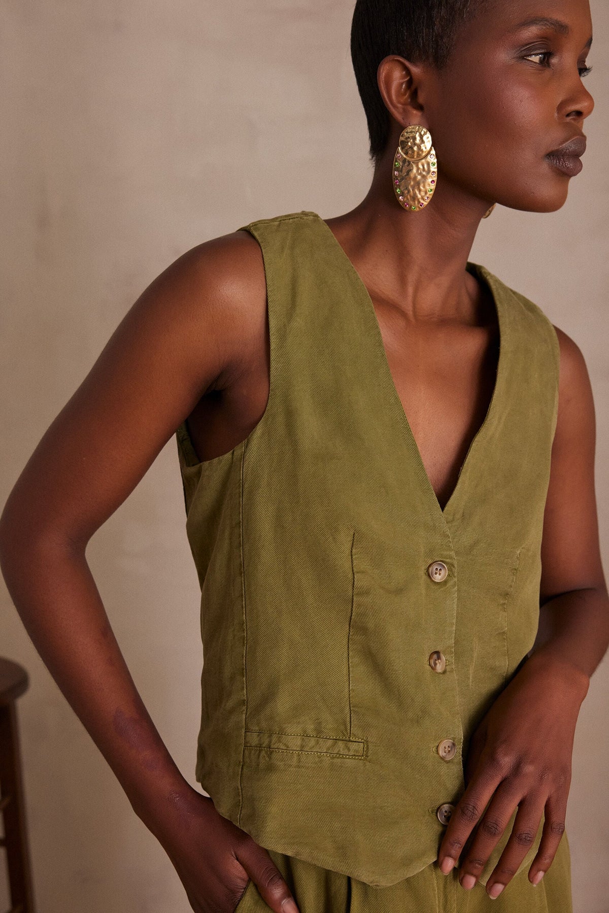 Cassandre Cardigan - Sage