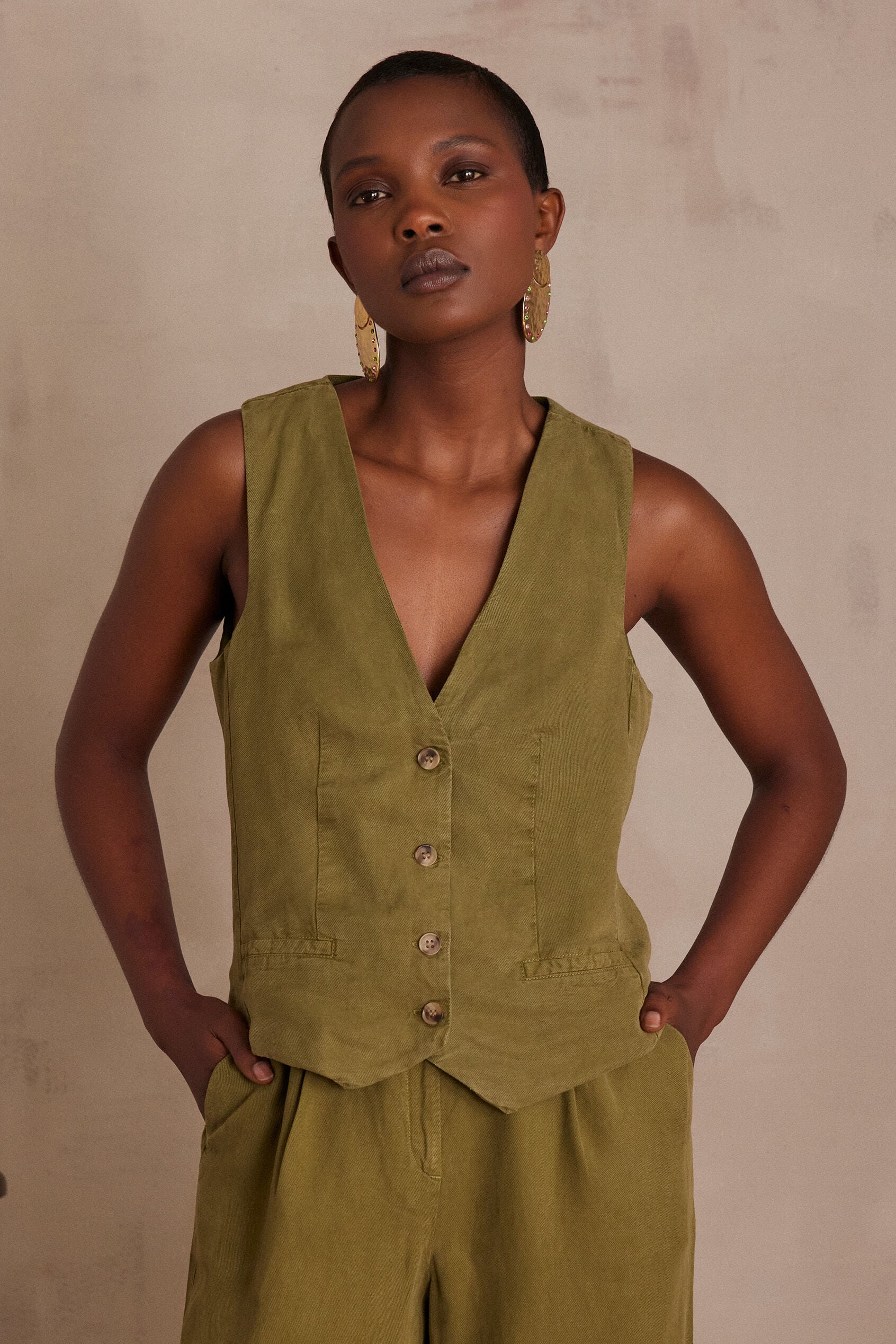 Cassandre Cardigan - Sage