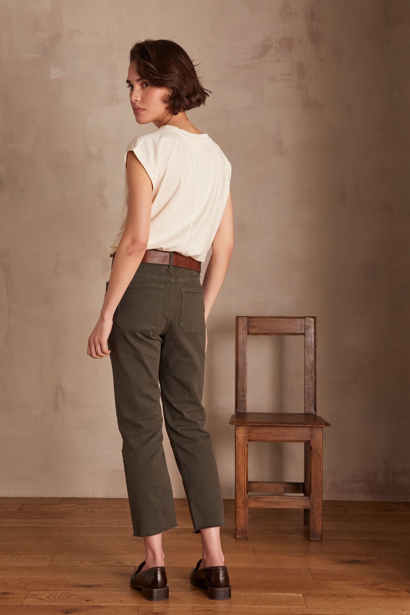 Pantalon Patience Surteint - Kaki