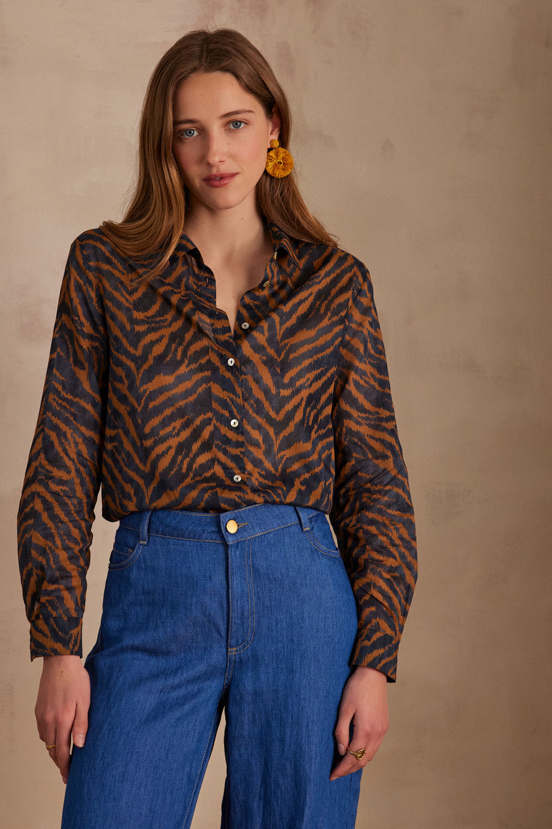 Chemisier Colette - Encre