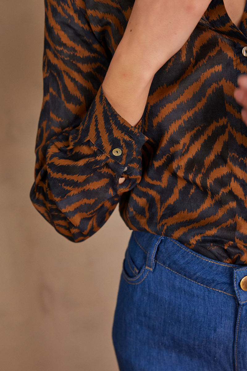 Chemisier Colette - Encre