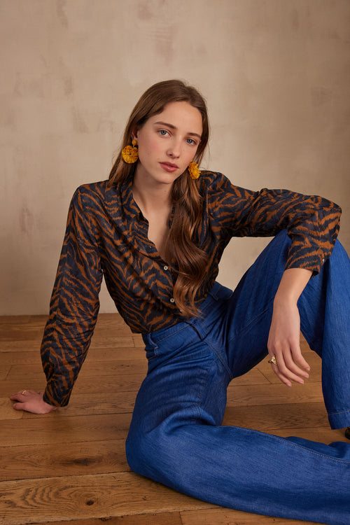 Chemisier Colette - Encre