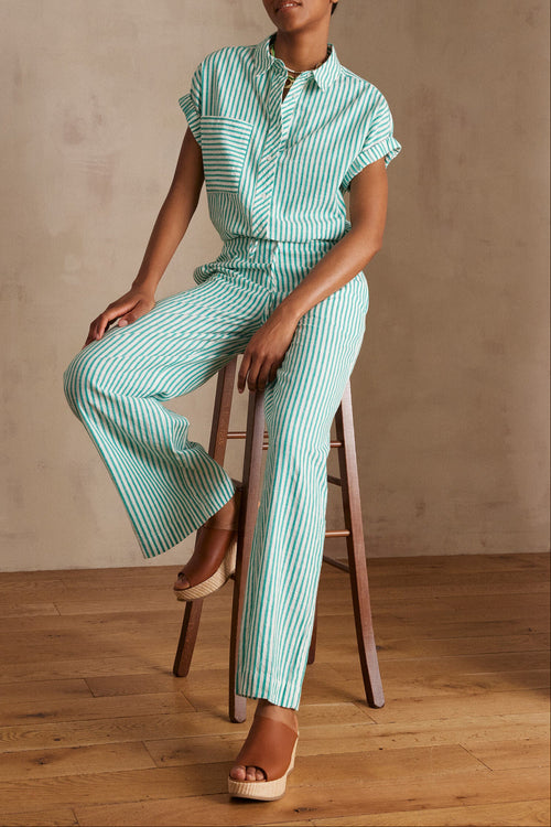 Plum Trousers - English Green