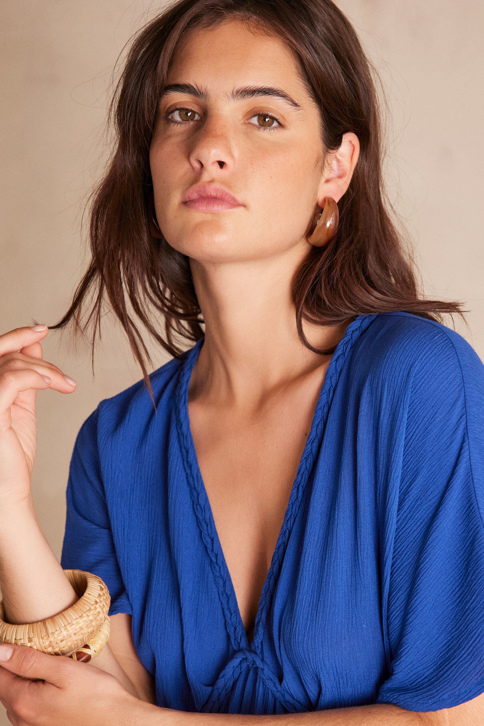 Flou Rebecca - Royal Blue