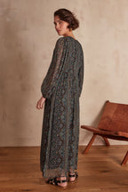 Flowing Liviana Print - Black